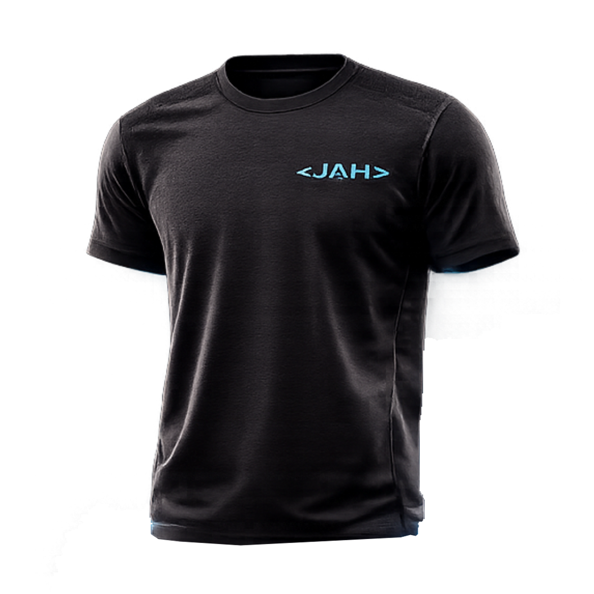 Camisa deportiva negra JAH