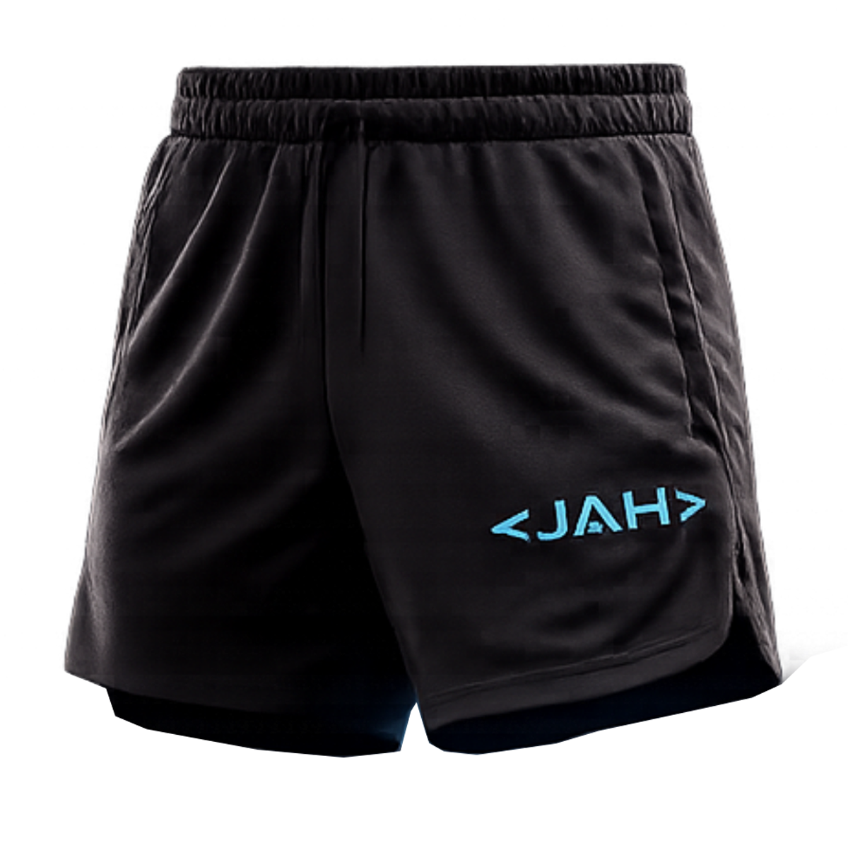 Short deportivo negro JAH